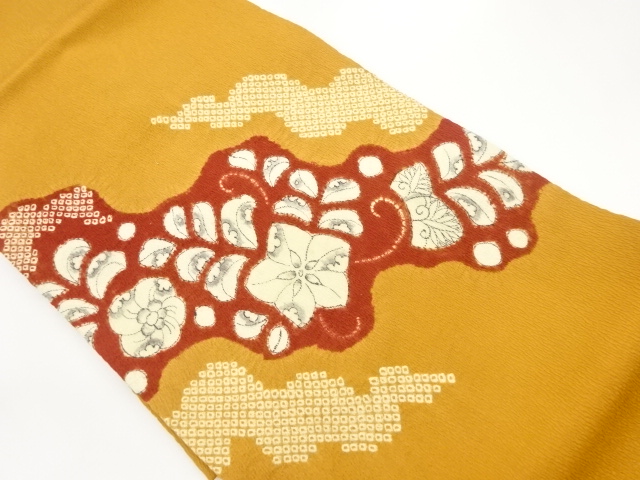 JAPANESE NAGOYA OBI / MATELASSE / SHIBORI / ABSTRACT MICHINAGADORI